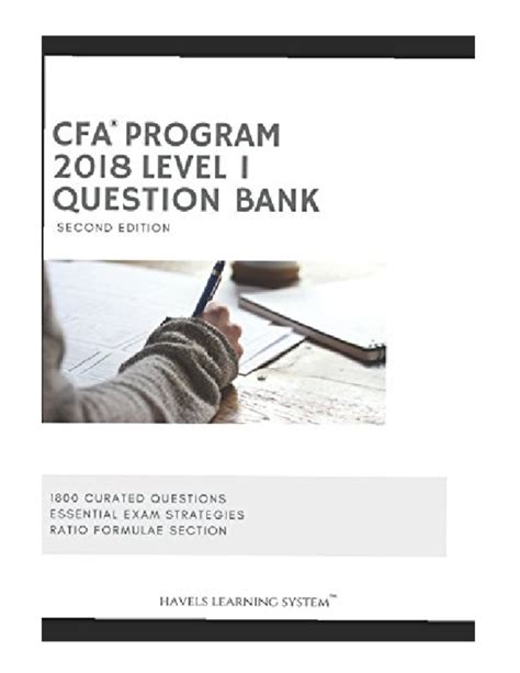 2022 CFA Level 1 Kaplan Schweser Study Package. . Cfa level 1 question bank free download pdf